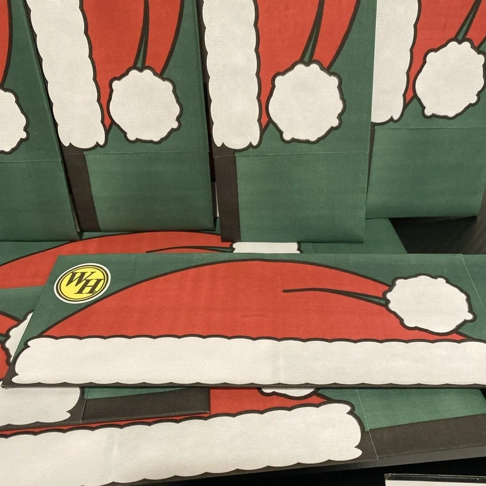 Waffle House Chef's Paper Hat Christmas Set of 10